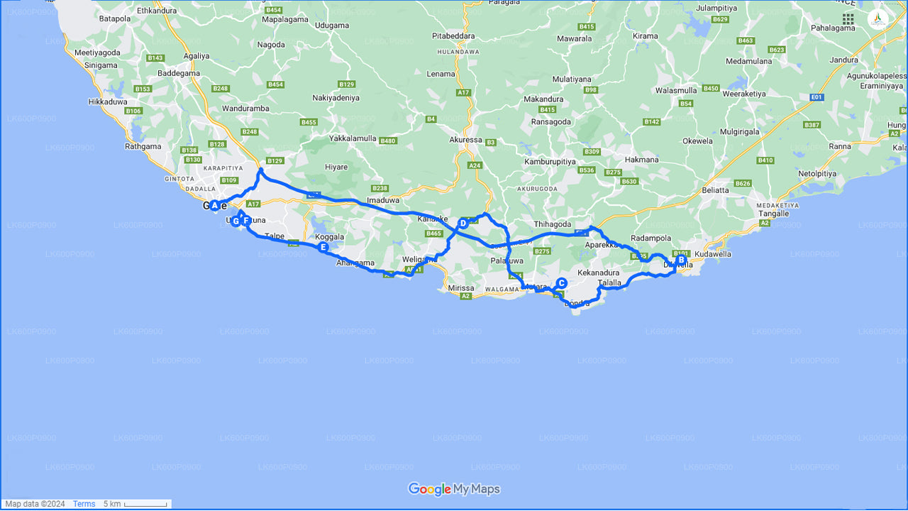 从加勒出发的隐秘寺庙和僻静海岸线之旅