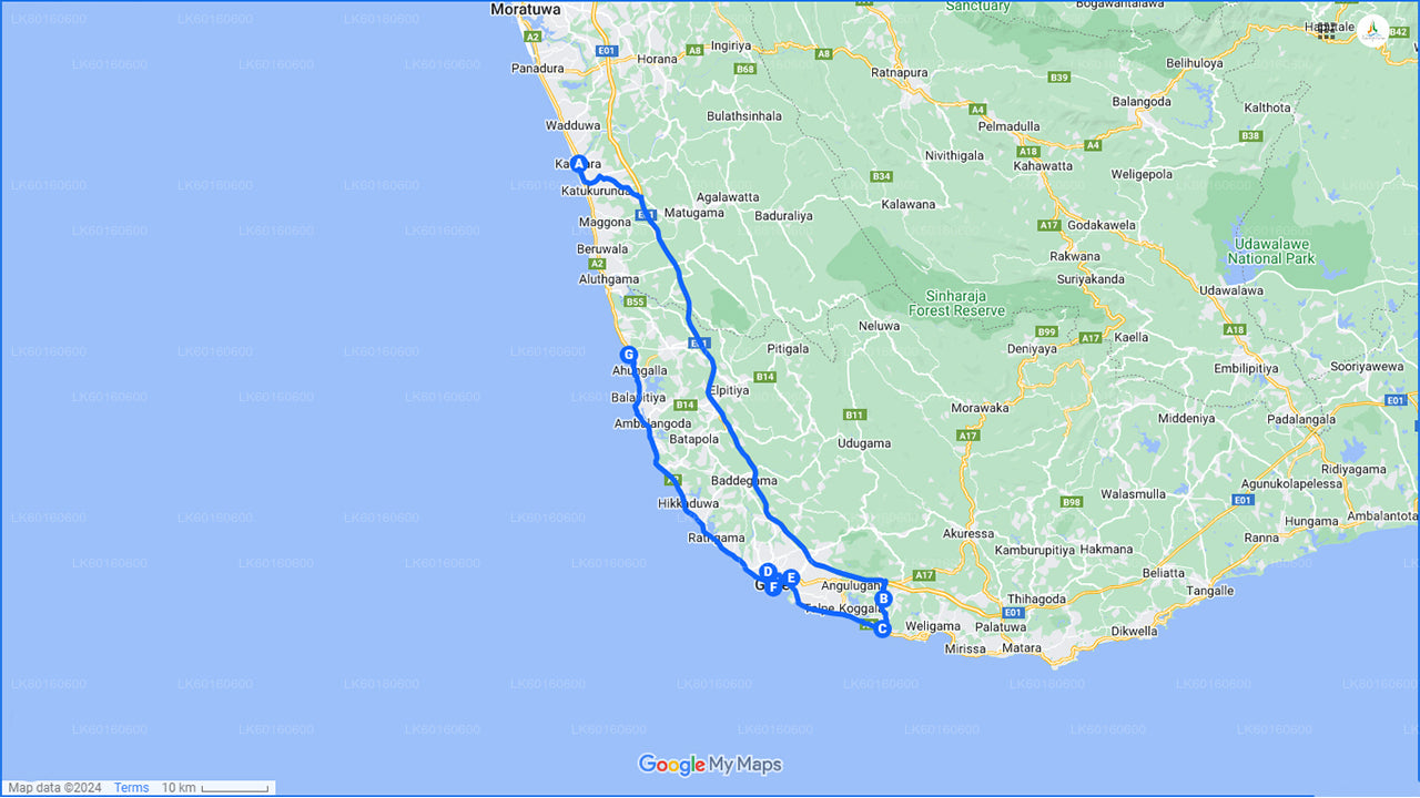 卡卢特勒南部海岸亮点