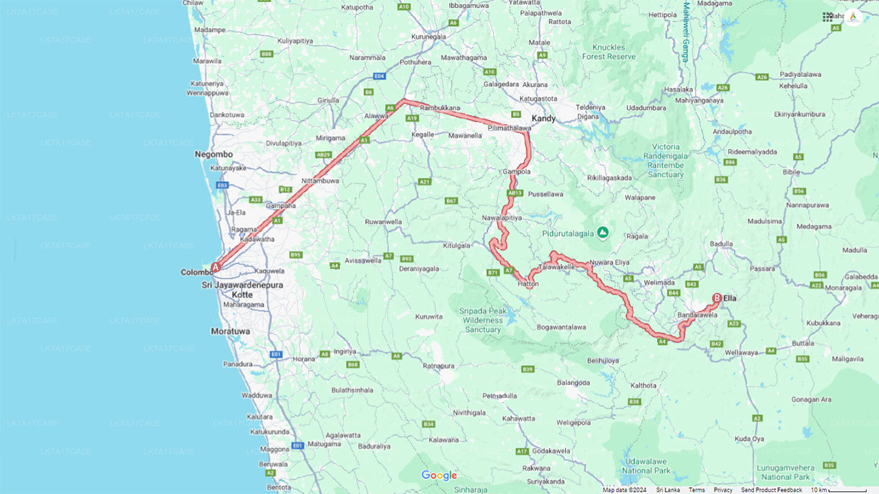 从科伦坡到埃拉的火车之旅(列车编号:1001“德努瓦拉·梅尼克”号)