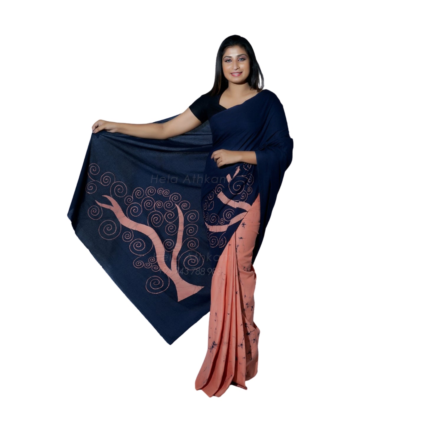 Lakpura Batik Saree (Design S214)