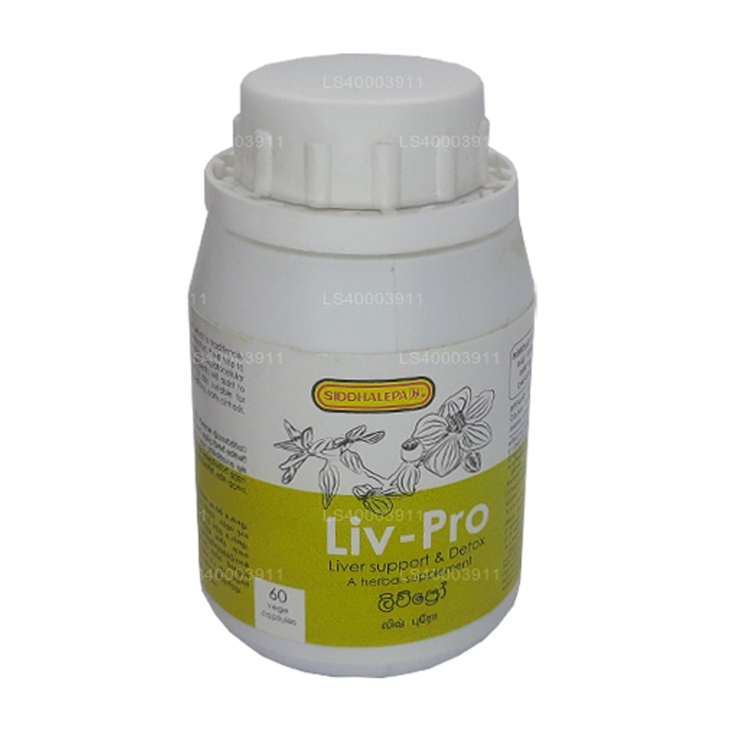 Siddhalepa Liv Pro(60 个盖帽)