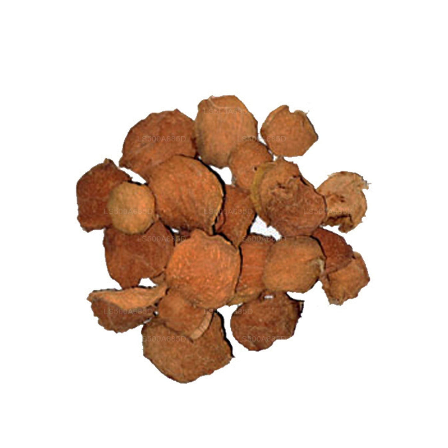 Lakpura 脱水 Lasia 根(Kohila Ala)切片