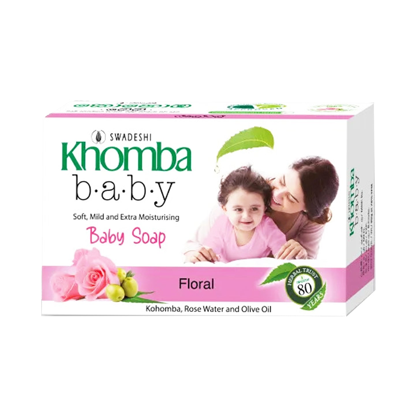 Swadeshi Khomba 婴儿香皂花的 (90克)