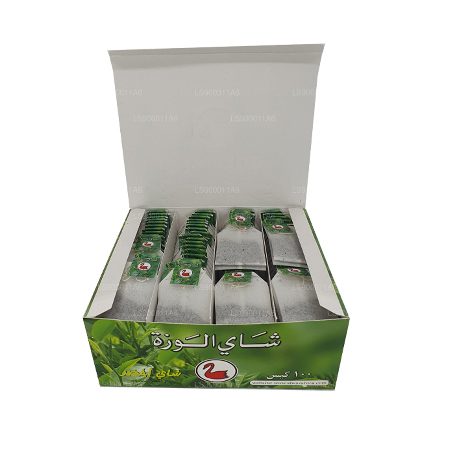 阿尔瓦扎 绿茶 100 个茶包 (200 克)