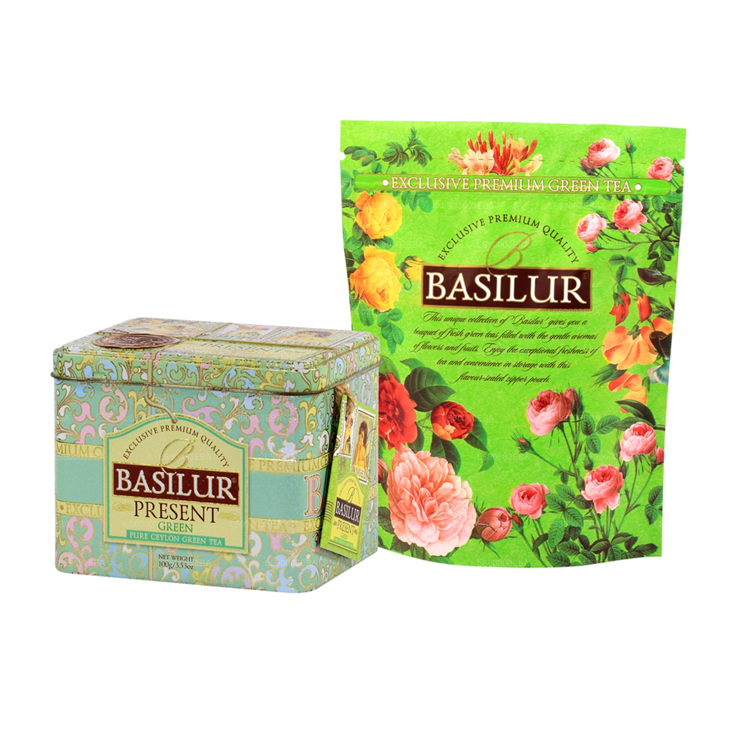 Basilur Present “Green” (100g) Caddy