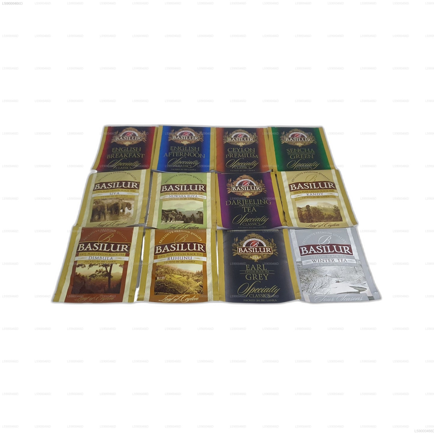 Basilur 高级礼品什锦木盒装(235克)120个茶包