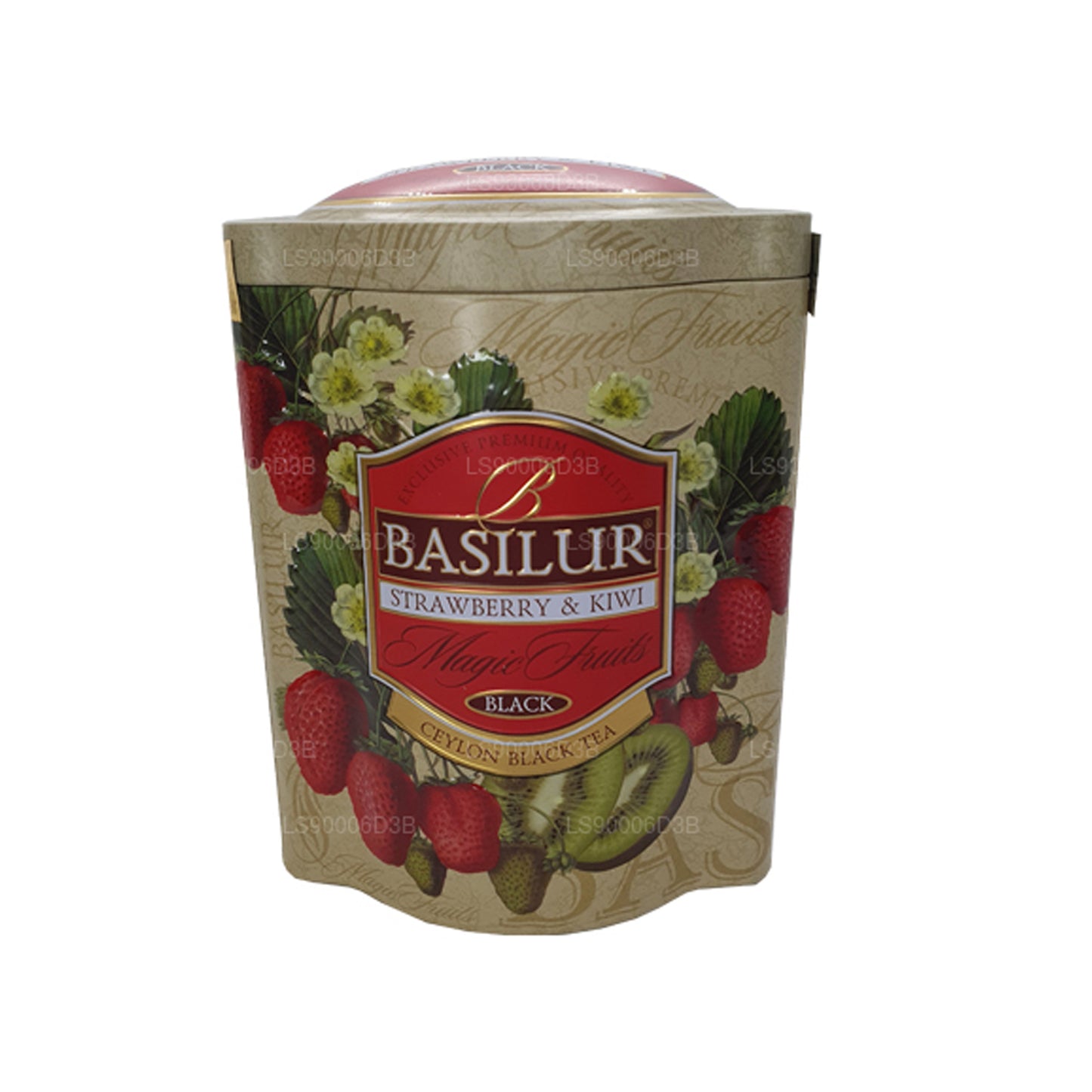 Basilur 草莓和奇异果魔法水果罐装 (100g)