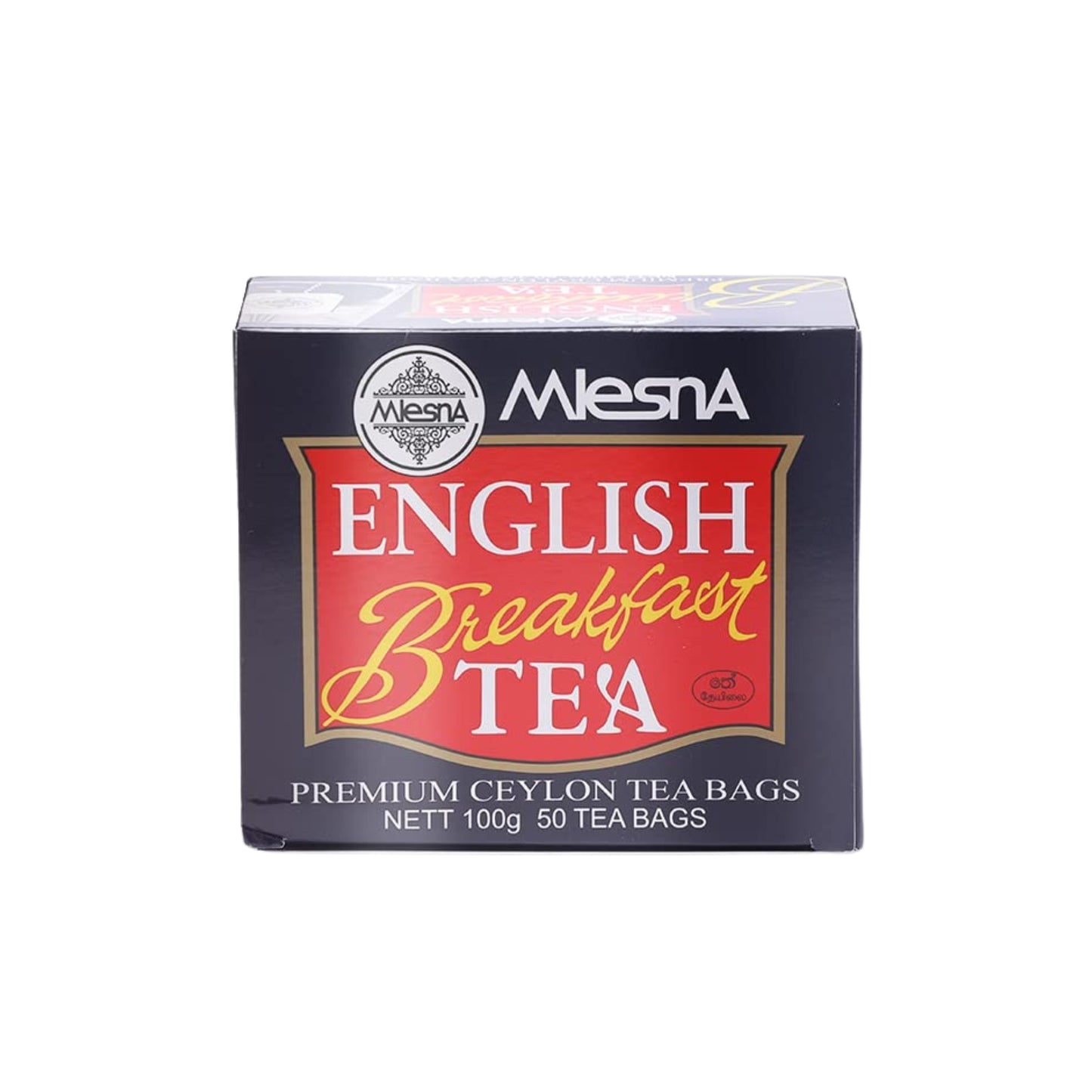 Mlesna Tea English Breakfast (100g) 50 Tea Bags