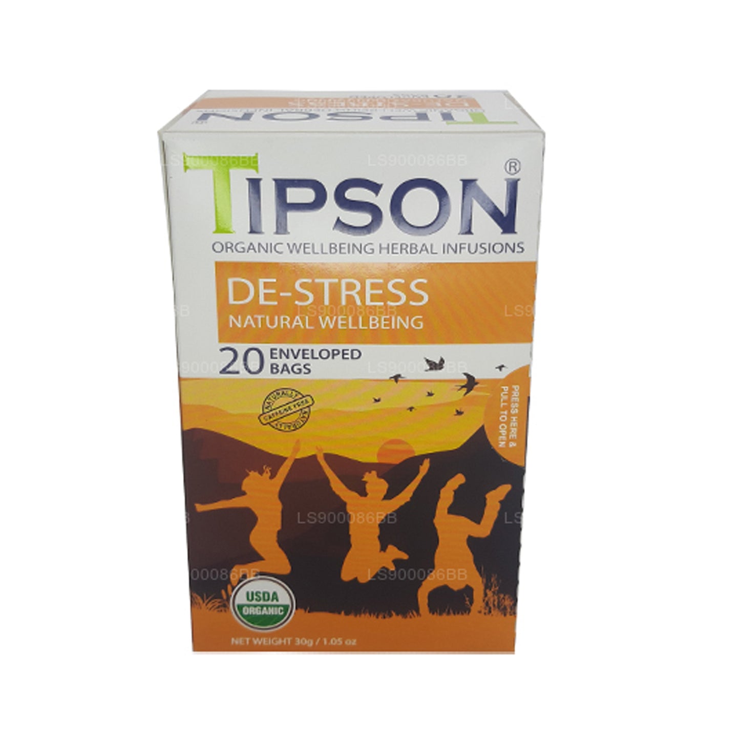 Tipson 减压自然健康 (30g) 20 个信封茶包