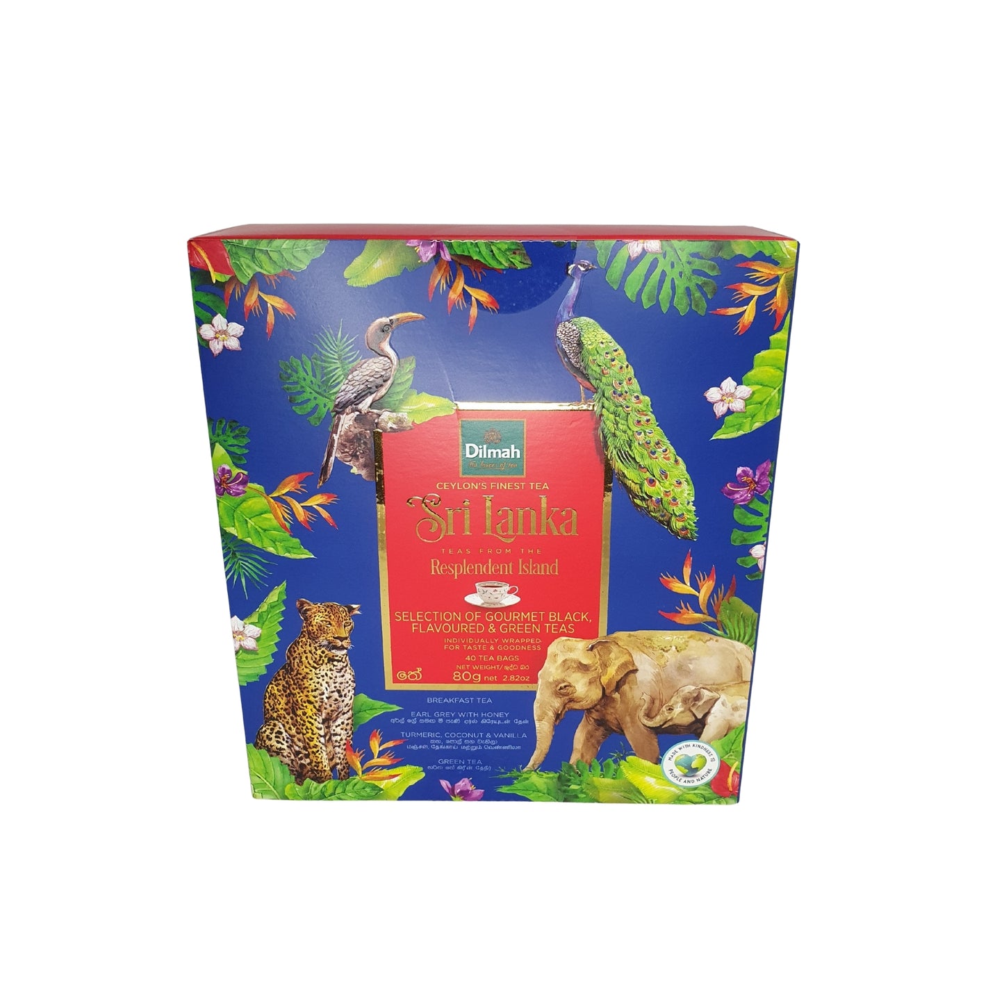 Dilmah Resplendent Island 礼品包 (80 克) 40 个茶包