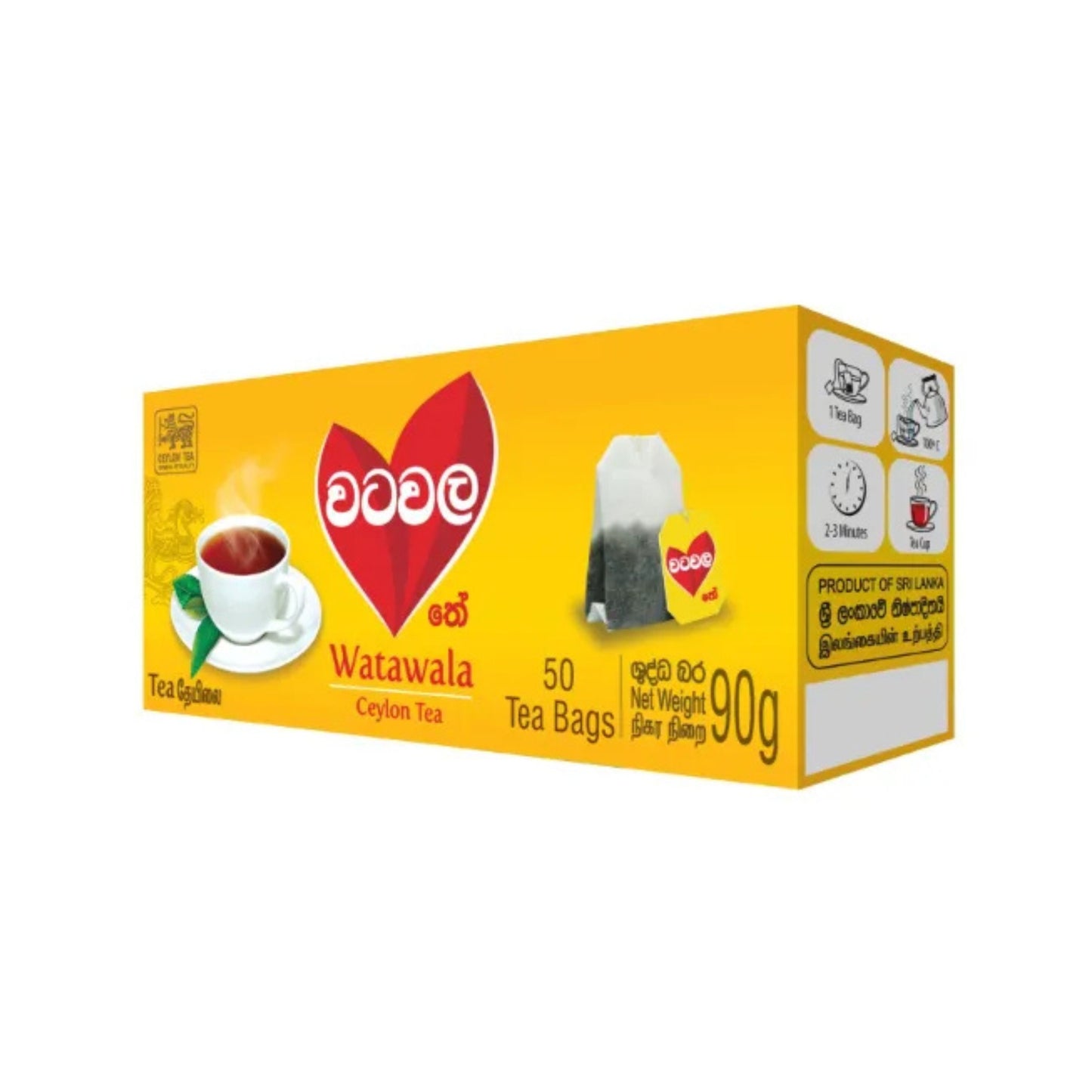 瓦塔瓦拉纯正锡兰红茶包
