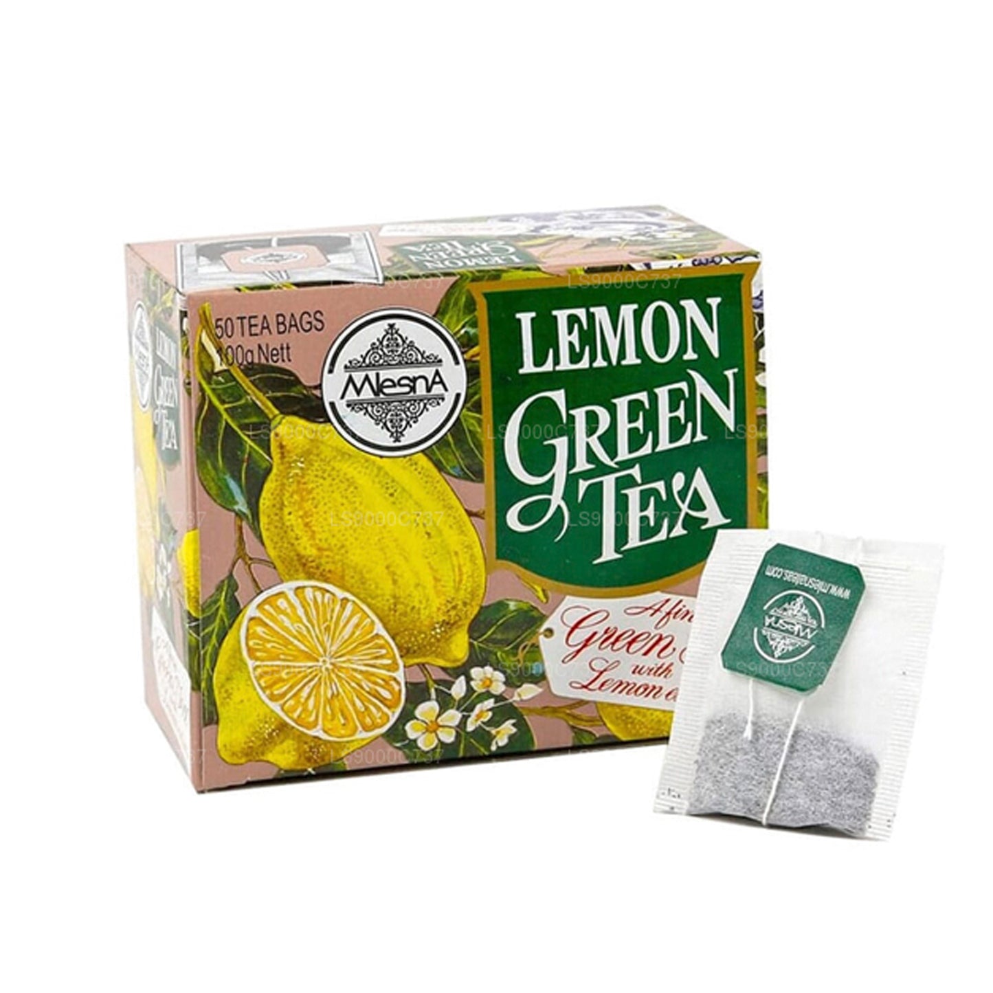 Mlesna Tea 柠檬绿茶 (100g) 50 个茶包