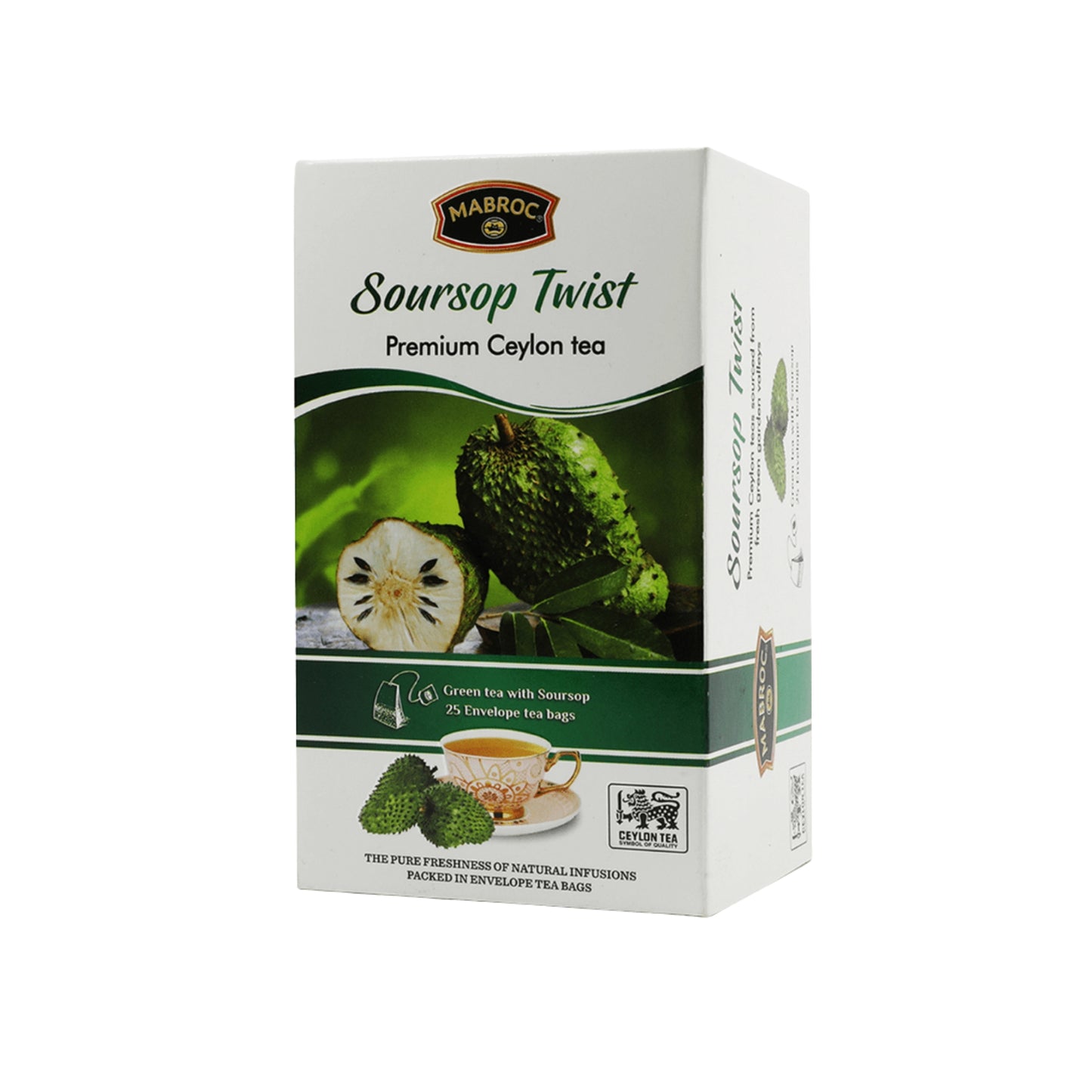 马布罗克 果味系列刺果番荔枝茶(37.5克)25个茶包