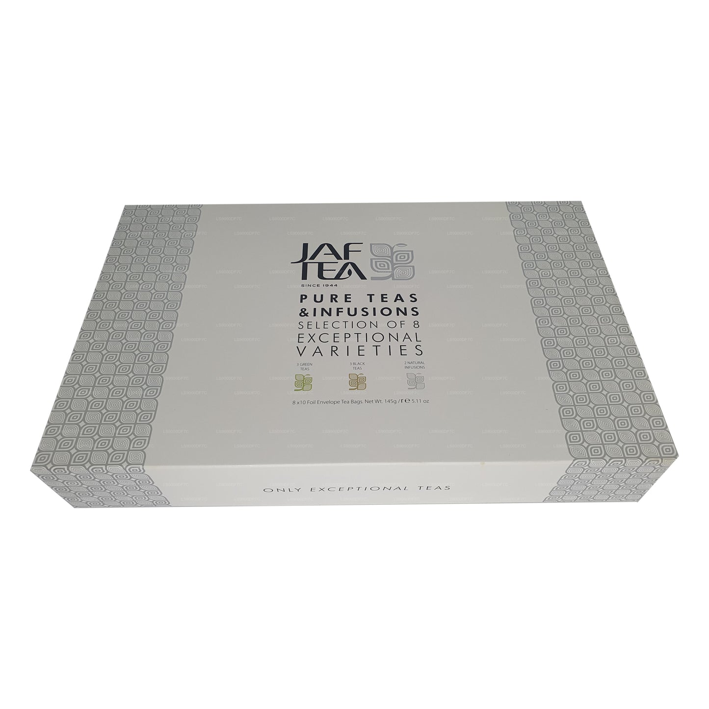 Jaf Tea Pure Teas 和输液 (145 克) 80 个茶包