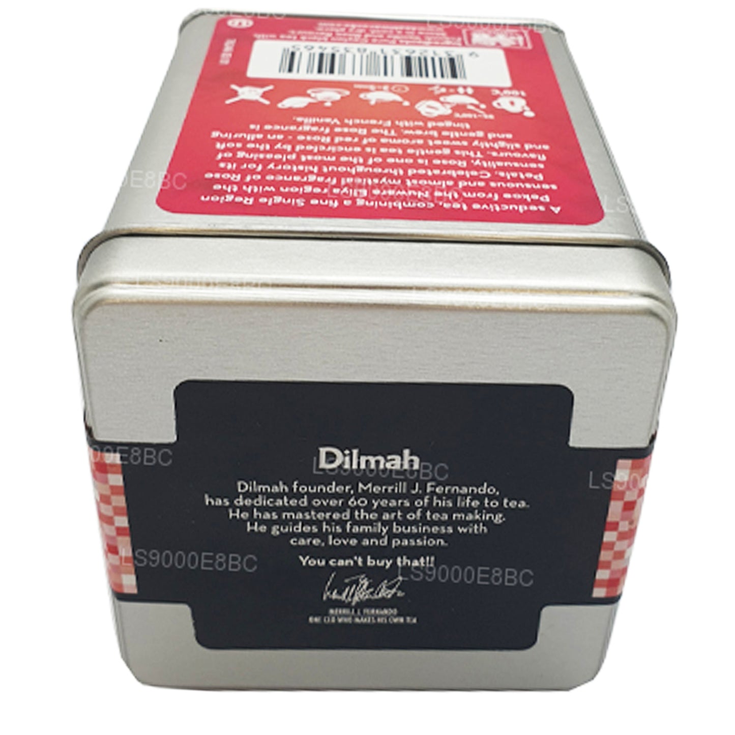 Dilmah T 系列玫瑰配法国香草散叶茶 (100 g)