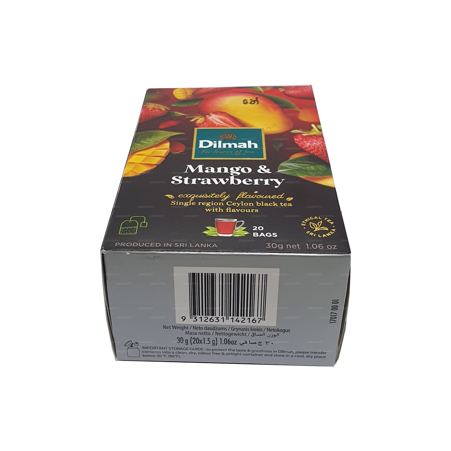 Dilmah 芒果草莓味茶 (30g) 20 个茶包
