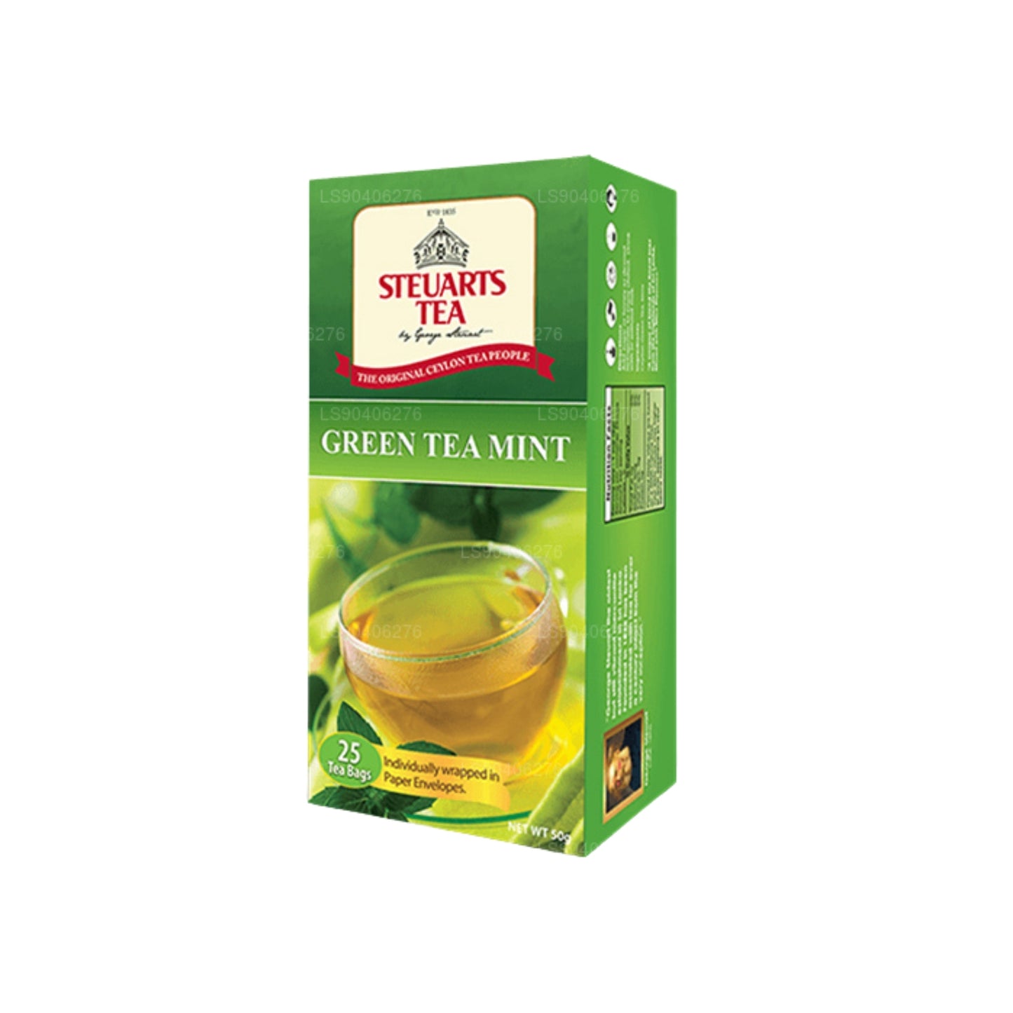 乔治·斯图尔特 绿茶 薄荷 (50克)25个茶包