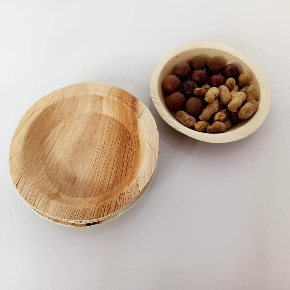 Lakpura® Areca Husk Round Dish