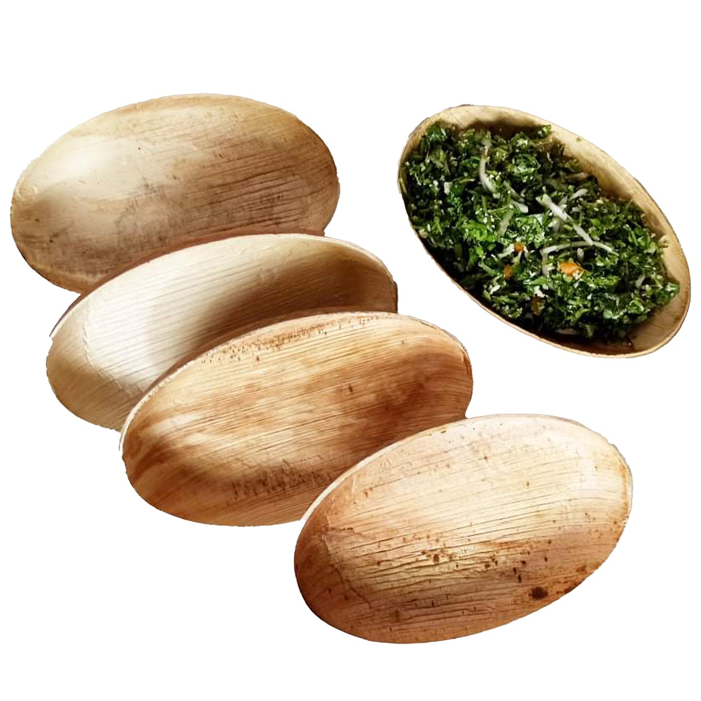 Lakpura® Palm Leaf Oval Dish (Without Edge)