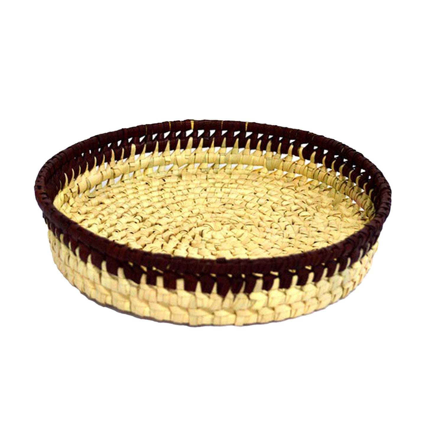 Lakpura® Palmyrah 椭圆形托盘(紫色条纹)