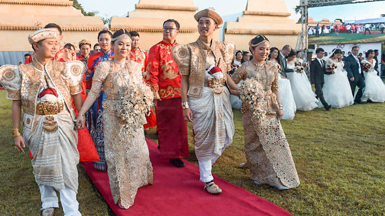 传统风格的海外婚礼