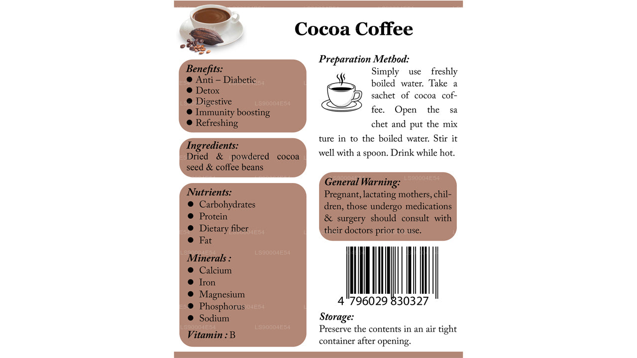 Lifetone Cocoa Coffee (40g)