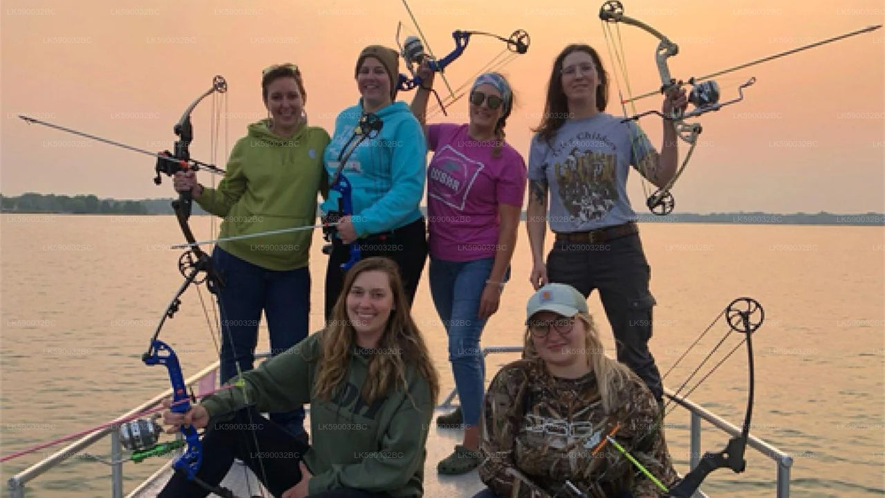 Night Bow Fishing from Bolgoda Lake