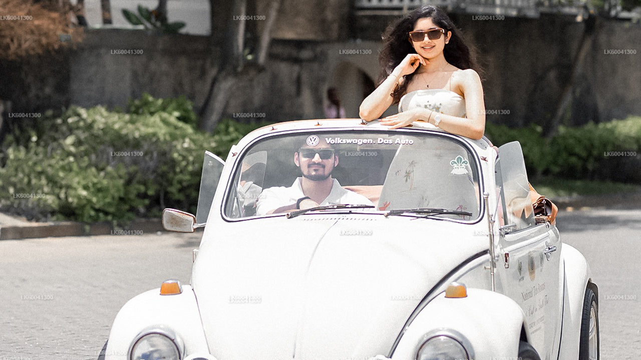 乘坐老爷车游览加勒市区及周边乡村