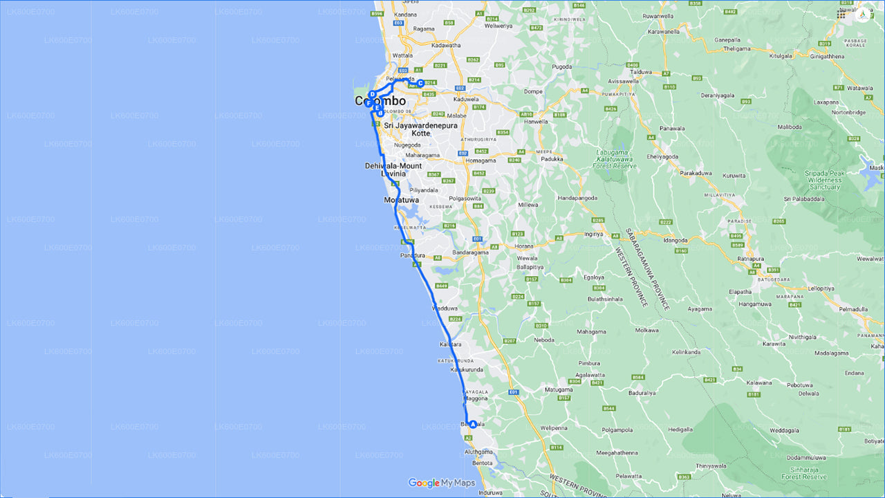 从贝鲁瓦拉出发的科伦坡城市之旅