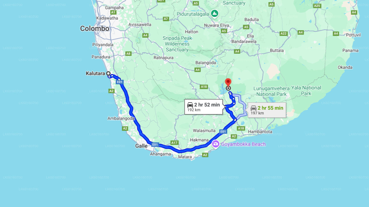 卡卢特勒出发的乌达瓦拉维国家公园野生动物园