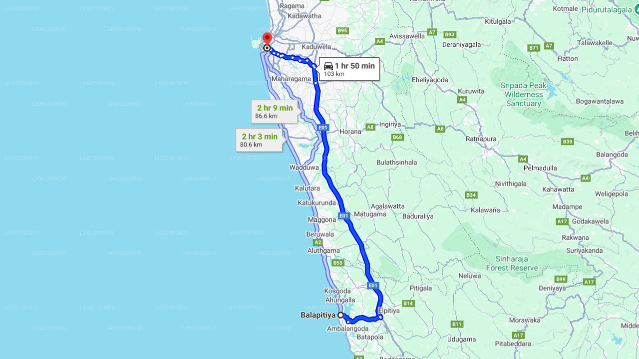 从巴拉皮蒂亚出发的科伦坡城市之旅