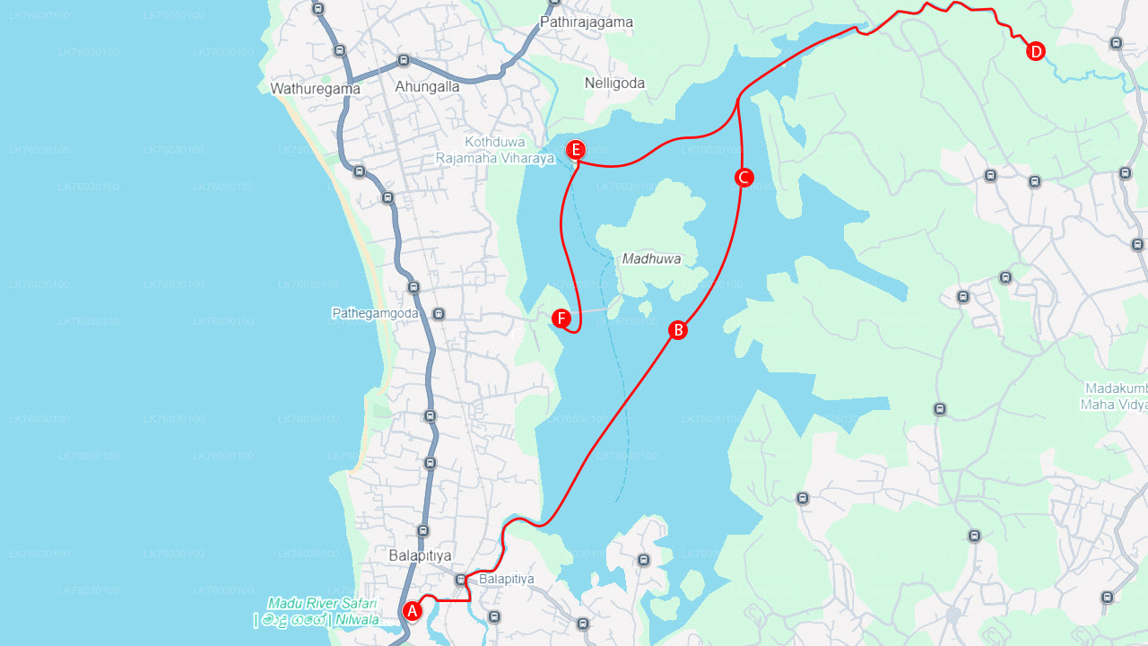 从卡卢特勒出发的本托塔城市之旅