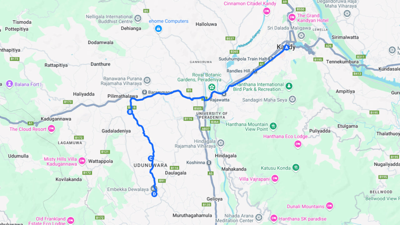 3 从康提出发的寺庙环路自行车之旅