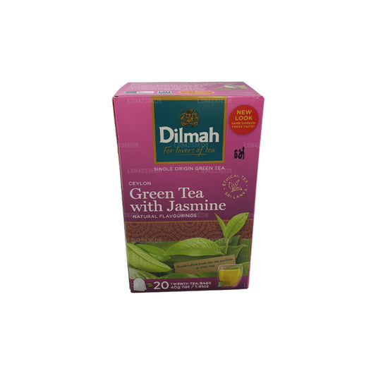 Dilmah 锡兰绿茶含茉莉花 (40g) 20 个茶包