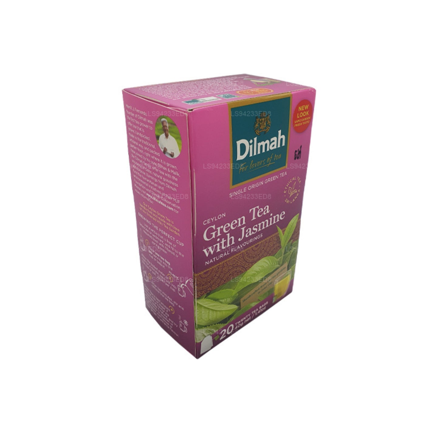 Dilmah 锡兰绿茶含茉莉花 (40g) 20 个茶包