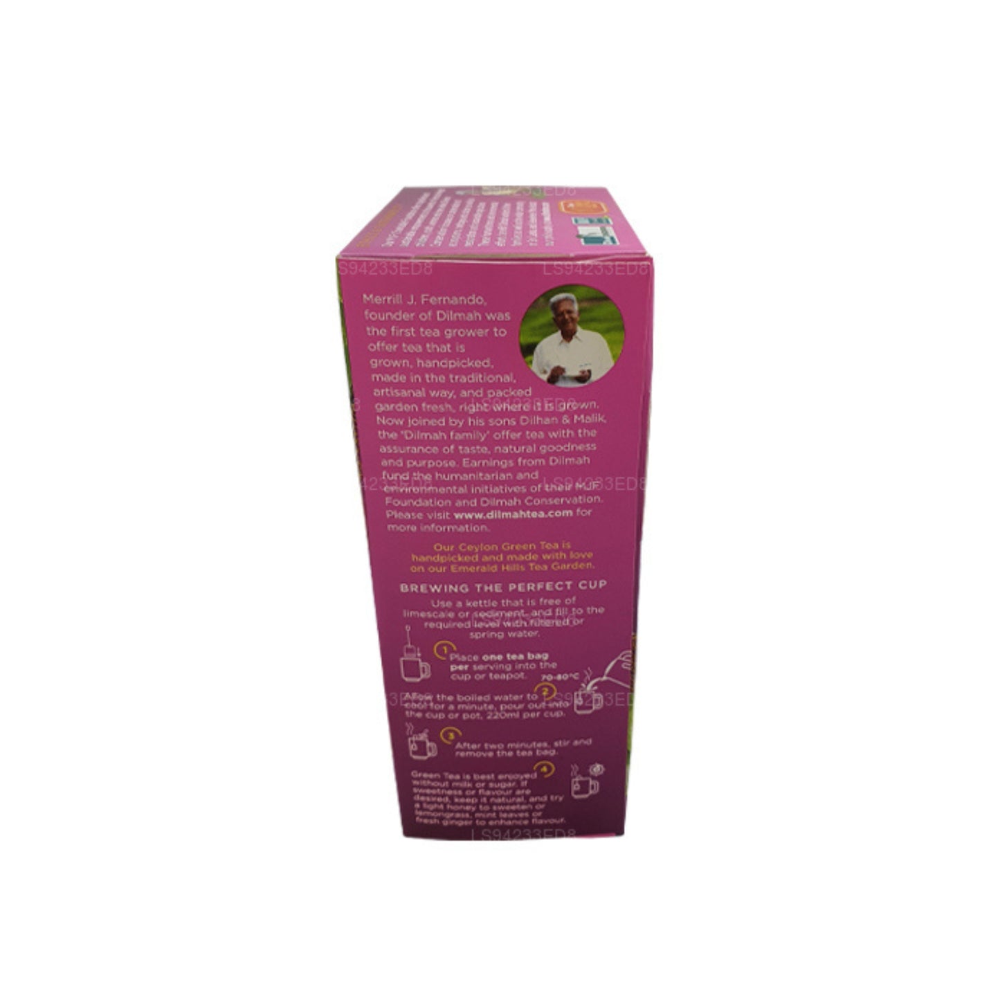 Dilmah 锡兰绿茶含茉莉花 (40g) 20 个茶包