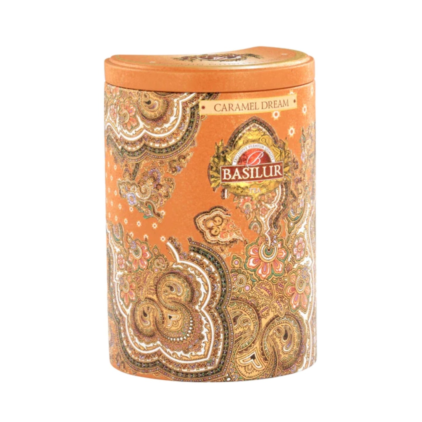 Basilur Oriental Caramel Dream Tea Caddy (100g)