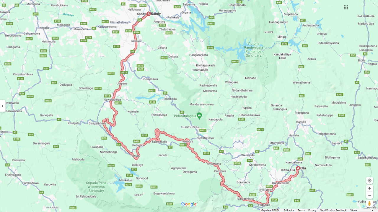 从埃拉到康提的火车之旅（1006次列车“Podi Menike”）