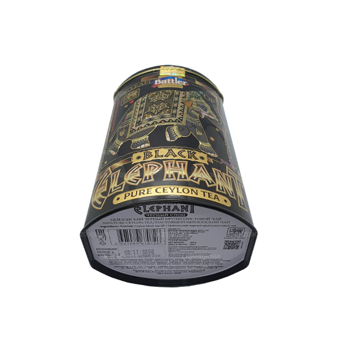 Battler 黑象 OP Tin Caddy (100g)
