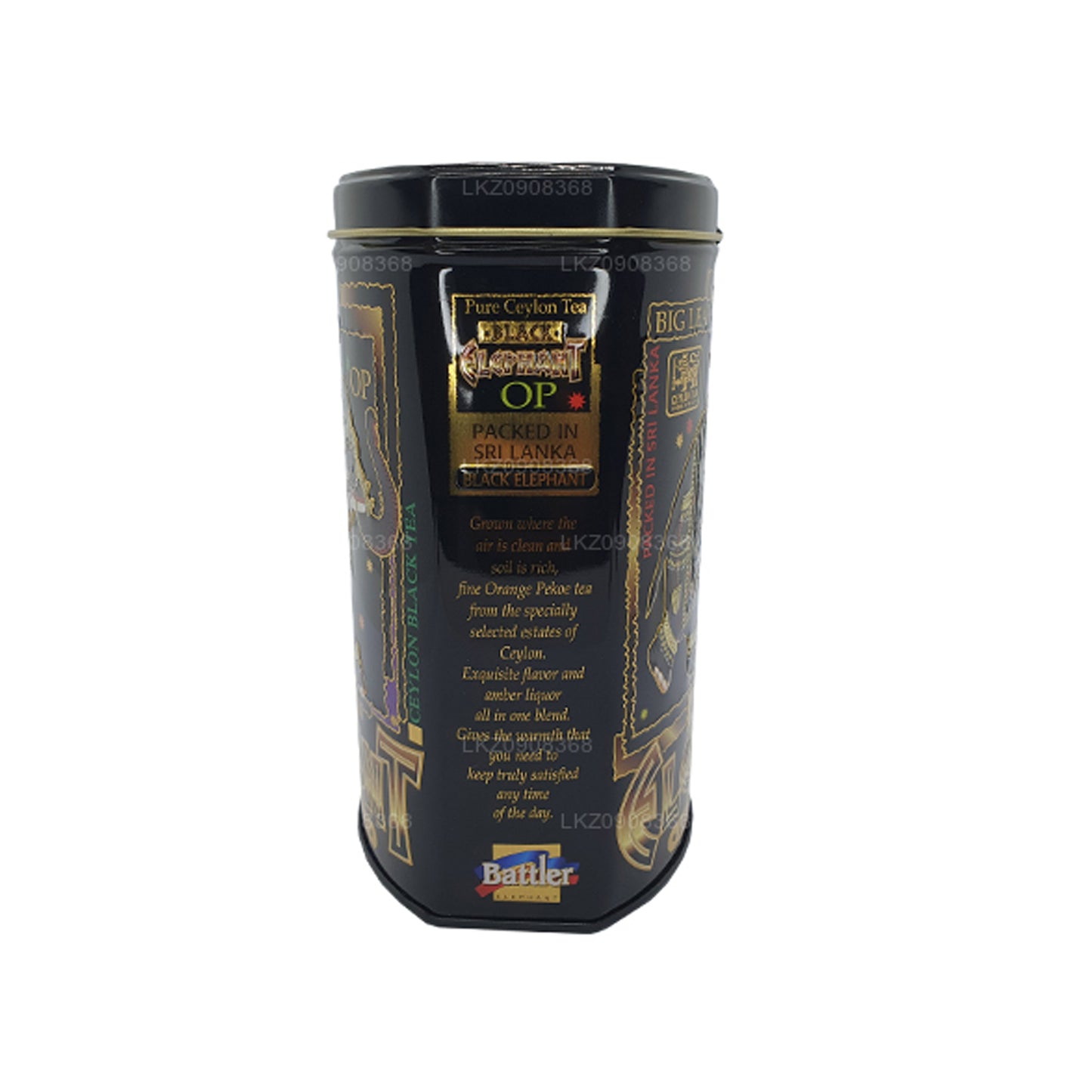 Battler 黑象 OP Tin Caddy (100g)