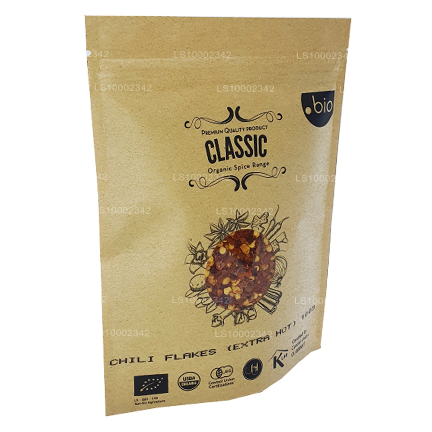 Lakpura 有机辣椒片超热