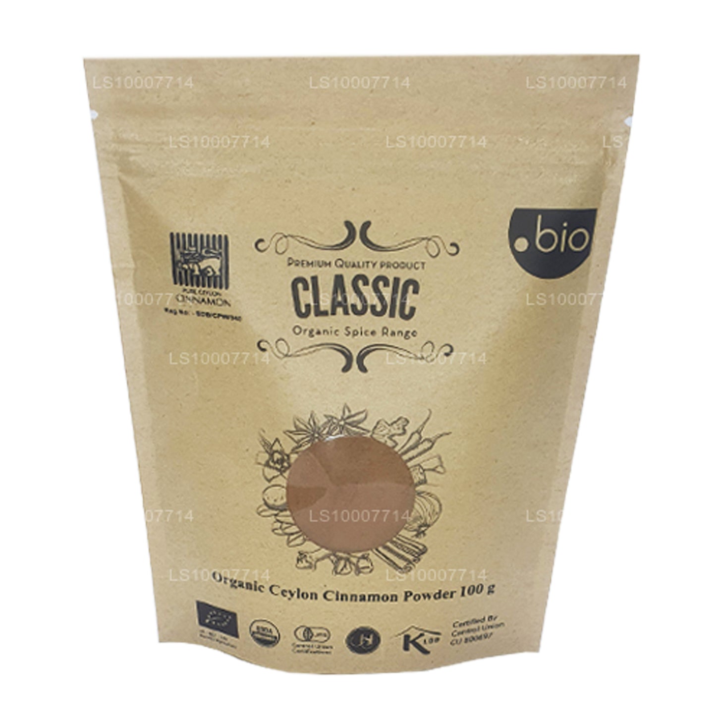 Lakpura 有机锡兰真肉桂粉包