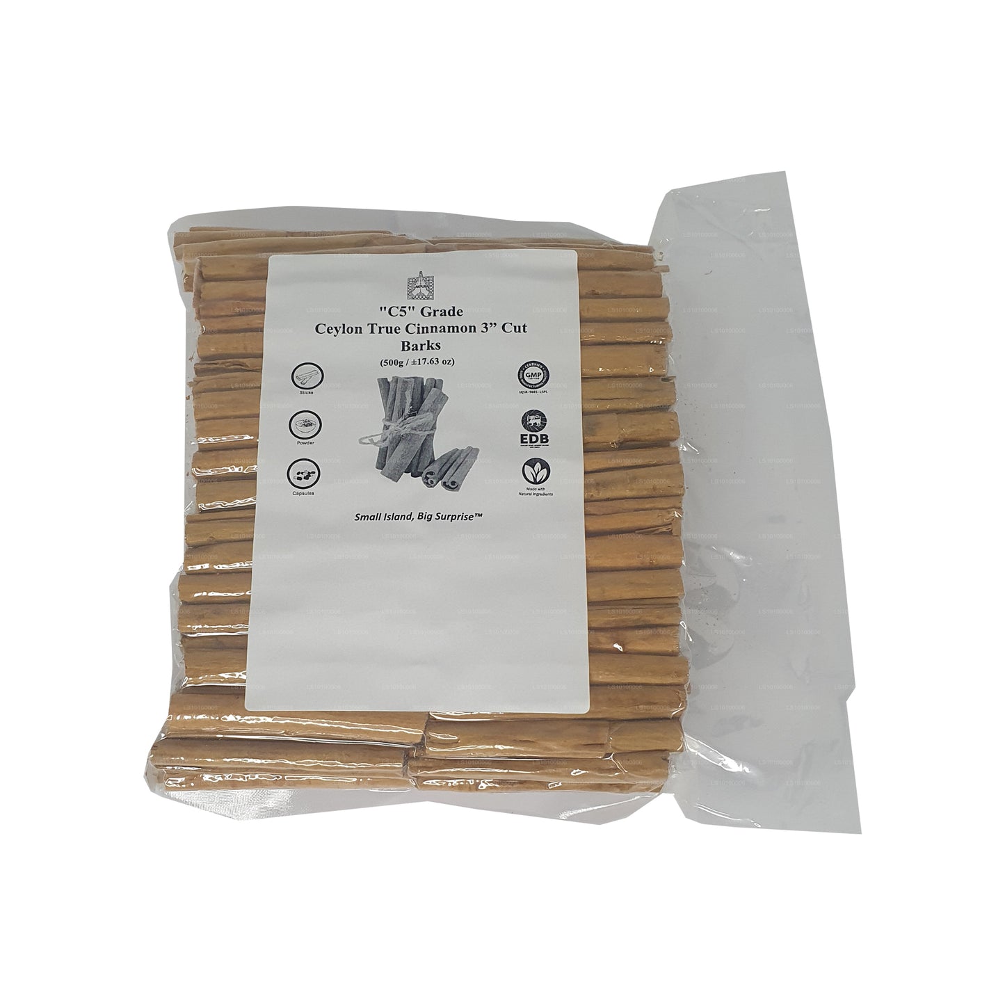 Lakpura “C5” 级锡兰真肉桂树皮包