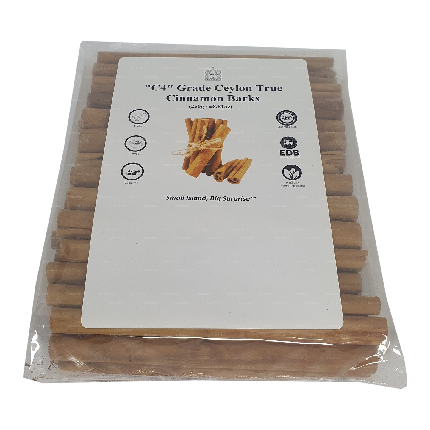 Lakpura “C4” 级锡兰 True Cinnamon Barks Pack