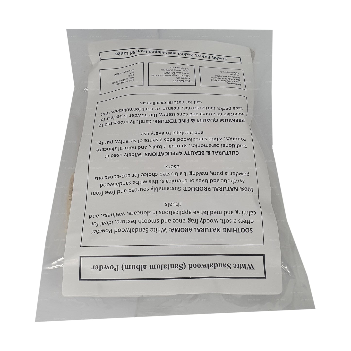 Lakpura 白檀香粉 (100 克)