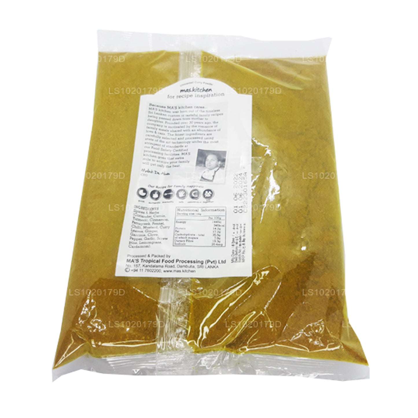 MA's Kitchen Unroasted Curry Powder