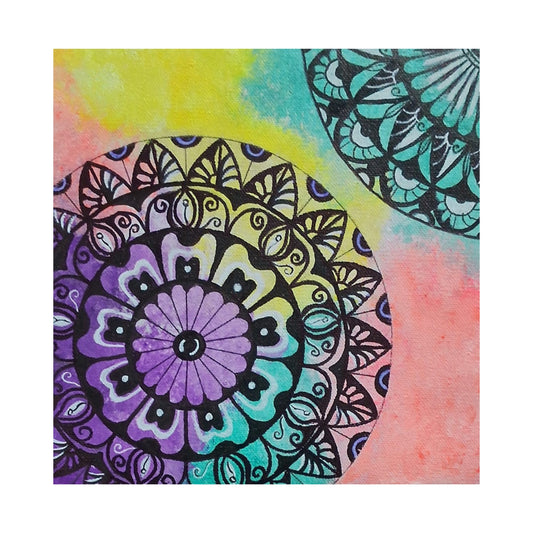 Lakpura® 曼德拉墙艺术（设计 B)