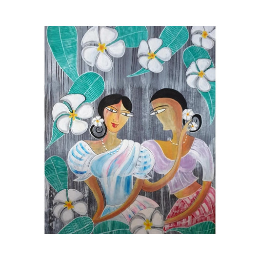 Lakpura® 花中花壁画