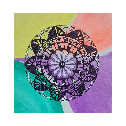 Lakpura® 曼德拉墙艺术（设计 A）