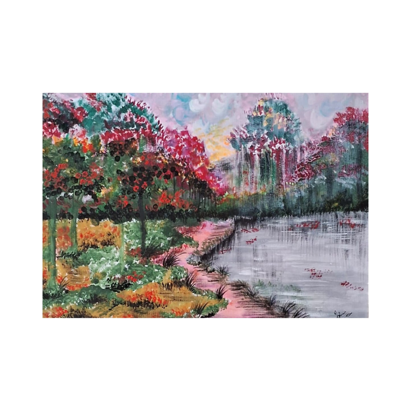 Lakpura® 森林里的夏天 墙画